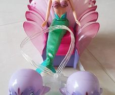Disney Little Mermaid Ariel Doll Sea Carriage