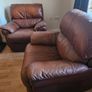 3 seater reclining sofa & 2 reclining armchairs Image 3