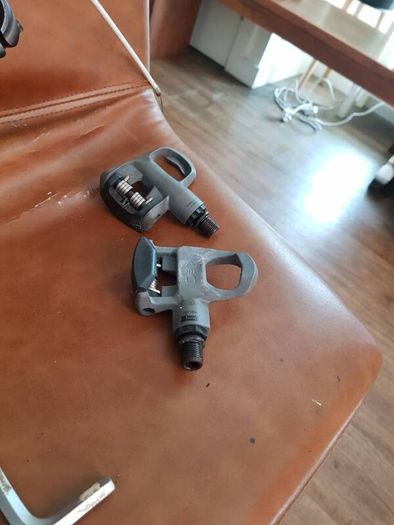 racing  handlebars and pedals