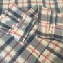Tommy Hilfiger Mens blue Check long sleeve cotton shirt L 44in Chest Image 9
