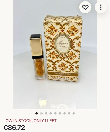 Selection of vintage fragrance