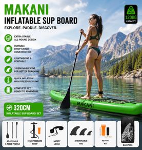 Inflatable Stand Up Paddle Board Set 320cm All-Round SUP Package