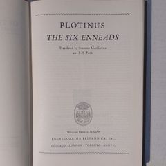 Great Books of the Western World - Plotinus - The Six Enneads