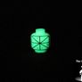 Lego Glow In The Dark Factory Test Print Head Printer Alignment Prototype Rare And Hard To Find Image 2