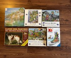 6 jigsaw puzzles - all complete