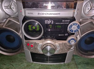 Panasonic SA-ak520 5cd changer