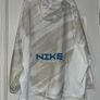 White, Blue and Yellow Nike Dri-fit Windbreaker size extra larger Image 2