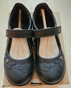 M&S Kids' Leather School Shoes with Lights UK13