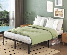 Super King Bed Frame 6ft with Rounded Corner Legs, Heavy Duty