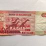 2006 Mozambique 100 Meticais Note Image 2