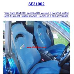 Subaru Impreza seats