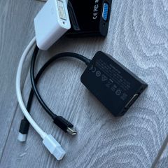 VGA to mini Display Port adapters