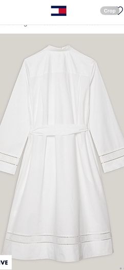 Tommy Hilfiger  Monogram Broderie Anglaise Midi Kaftan