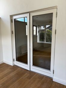 Patio double doors