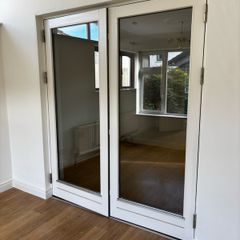 Patio double doors