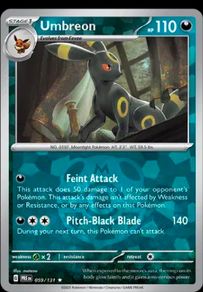 Umbreon Masterball Prismatic Evolutions