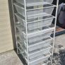 Ikea Jonaxel storage combination, white Image 2