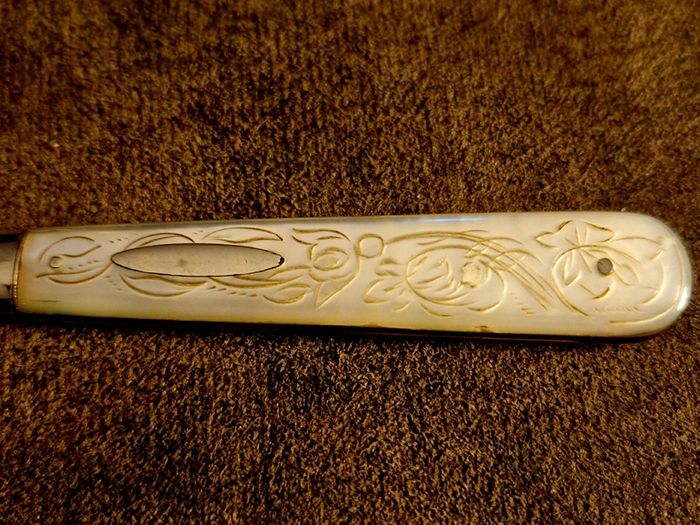 Victorian Sterling Silver Fruit Knife