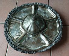 Baroque by Wallace 18" Silver Plate Lazy Susan