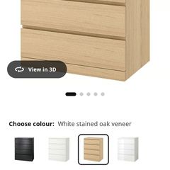chest of drawers, 4 drawers