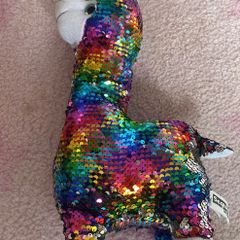 Sequin Llama Reversible