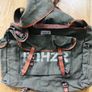 Rrl Double Ralph Lauren Army Canvas Leather Bag Rare! Image 4