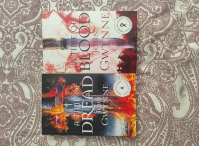 John Gwynne fantasy books - A Time of Dread and A Time of Blood
