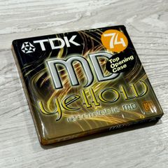 TDK 74 Sealed Recordable MD - Yellow