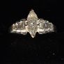 2 appraisals 1.3CT Platinum and natural earth mined diamonds engagememt ring Image 4