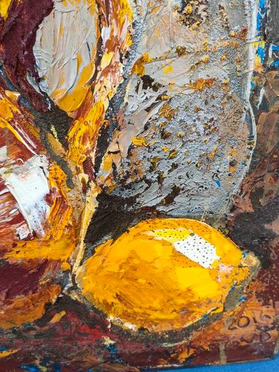 Large Impasto Still Life