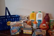Toy Food and Shopping Basket