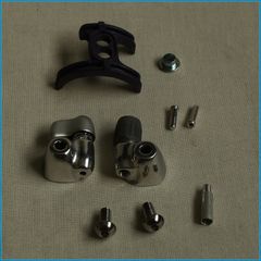 Shimano Dura Ace downtube braze on adjustable cable stops (SM-ST74), NOS