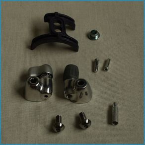 Shimano Dura Ace downtube braze on adjustable cable stops (SM-ST74), NOS