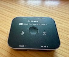8K HDMI 2.1 Bi-Directional Switch / Splitter (2-in-1 or 1-in-2)