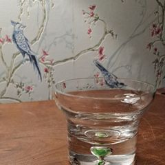 Bubble base candle holder