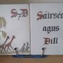 An Dile & Scealta on mBiobla le Brighid Ni Loingsigh - Bible stories 'As Gaeilge' illustrated 1970s FREEPOST Image 2