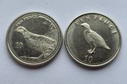 Gibraltar 10 Pence Barbary Partridge BIRD