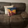Recliner 2 sofas in leather Image 3