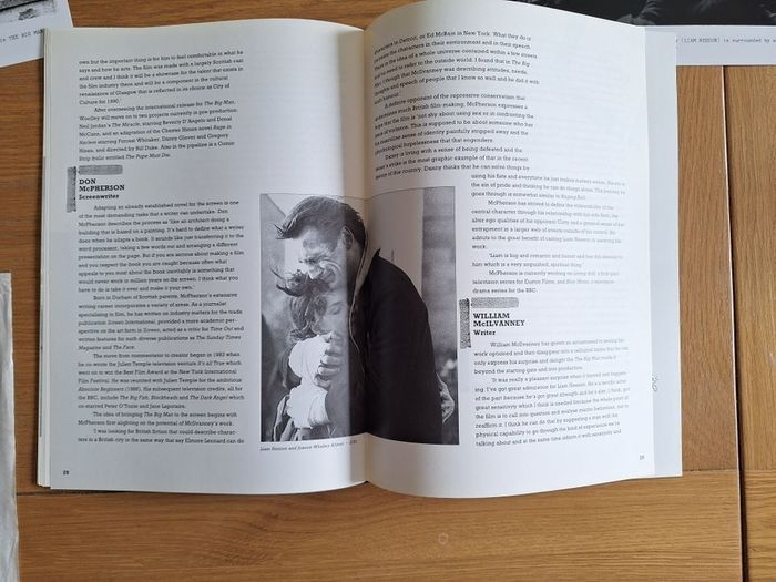 THE BIG MAN Press Kit Liam Neeson, Billy Connolly