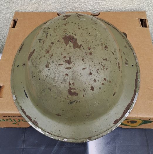 Irish Army MKII helmet with eastern Command marking