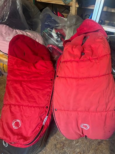 Bugaboo foot muffs in swords