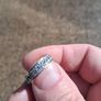 9k Gold 1970'S Full Eternity Ring(3 grams) Image 8