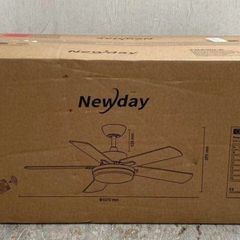 Newday Ceiling Fan With Lamp