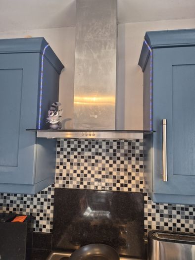 Large Premium L-Shaped Kitchen with Steel Grey Granite & Full Appliances (Buyer Disassembles)