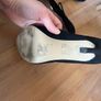 River Island black suede stilettos Image 5
