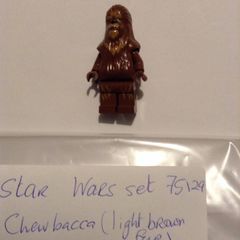 Lego Star Wars set 75129 Chewbacca light brown