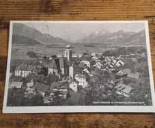 Vintage Postcard Liezen in Enns Valley, Upper Styria, Austria - free standard postage