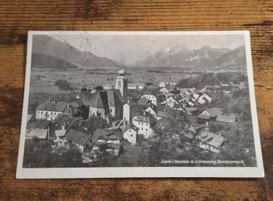 Vintage Postcard Liezen in Enns Valley, Upper Styria, Austria - free standard postage