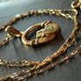 Gold Vintage 9ct  Claddagh Pendant Image 3