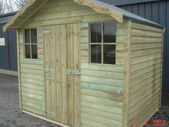 8ft x 6ft Kendal P/treated Garden Shed